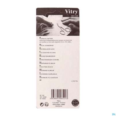 Sie sehen eine Packung Vitry Brillen-schraubenzieher 1pc, Produktbild: 05 Vitry Brillen-schraubenzieher 1pc, A-Nr.: 4633127 - 05