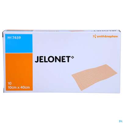 Wundverband Jelonet Paraffingaze Tupfer Steril 10x 40cm 10st, A-Nr.: 0467844 - 01
