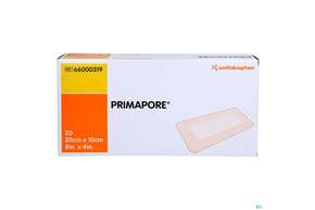 Wundverband Primapore Steril 10x 20cm 20st, A-Nr.: 2213616 - 01