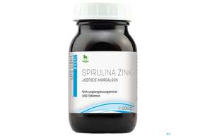 Zink Tabl Spirulina 500st, A-Nr.: 2598131 - 01