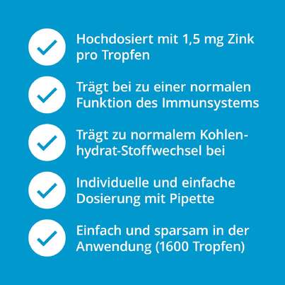 Sie sehen eine Packung Zink Tropfen - ionisch, Produktbild: 02 Zink Tropfen - ionisch, A-Nr.: 5679338 - 02