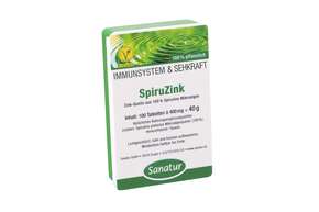Sanatur SpiruZink hefefrei Hau Tabletten, A-Nr.: 4258669 - 01
