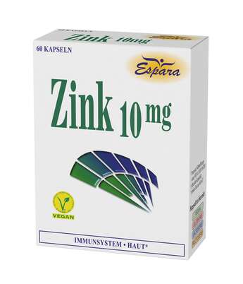 Espara Zink 10mg Kapseln, A-Nr.: 5395032 - 02