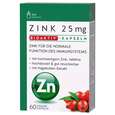 Sie sehen eine Packung doc nature‘s ZINK 25mg BIOAKTIV-KAPSELN, Produktbild: 01 doc nature‘s ZINK 25mg BIOAKTIV-KAPSELN, A-Nr.: 5423952 - 01