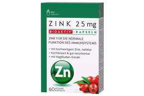 doc nature‘s ZINK 25mg BIOAKTIV-KAPSELN, A-Nr.: 5423952 - 01