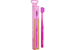 Nordics Öko Zahnbürste Premium PLA Pink, A-Nr.: 5666927 - 01
