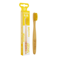 Nordics Öko Zahnbürste Kids Bambus mit gelben Borsten, A-Nr.: 5332132 - 01