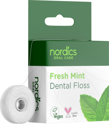 Nordics Öko Zahnseide frische Minze aus Maisstärke, A-Nr.: 5332190 - 03