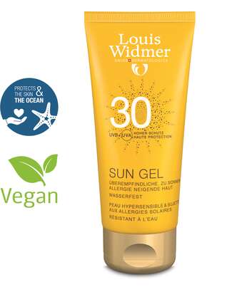 Sie sehen eine Packung Widmer Sun Gel 30, Produktbild: 01 Widmer Sun Gel 30, A-Nr.: 3296426 - 01
