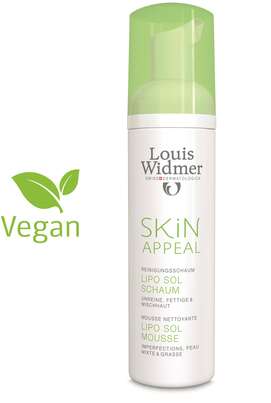 Sie sehen eine Packung Widmer Skin appeal Lipo Sol Schaum, Produktbild: 01 Widmer Skin appeal Lipo Sol Schaum, A-Nr.: 2968421 - 01