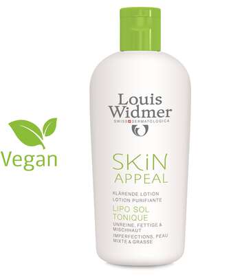 Sie sehen eine Packung Widmer Skin Appeal Lipo Sol Tonique, Produktbild: 01 Widmer Skin Appeal Lipo Sol Tonique, A-Nr.: 2329477 - 01