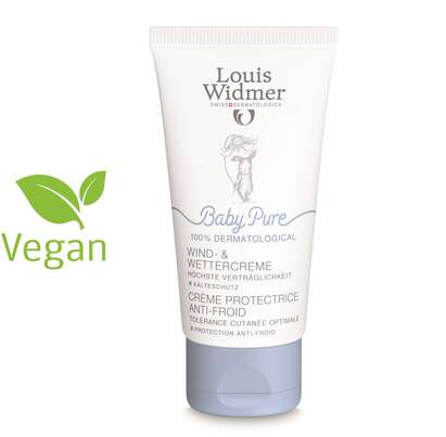 Sie sehen eine Packung Widmer BabyPure Wind- und Wettercreme, Produktbild: 01 Widmer BabyPure Wind- und Wettercreme, A-Nr.: 5107487 - 01