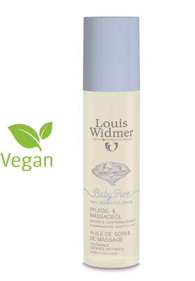 Sie sehen eine Packung Widmer BabyPure Pflege- und Massageöl, Produktbild: 01 Widmer BabyPure Pflege- und Massageöl, A-Nr.: 5107493 - 01