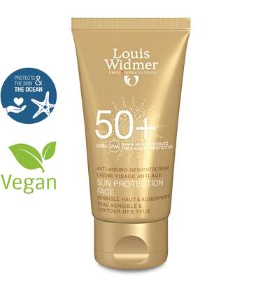 Sie sehen eine Packung Widmer Sun Protection Face 50+, Produktbild: 01 Widmer Sun Protection Face 50+, A-Nr.: 5313206 - 01