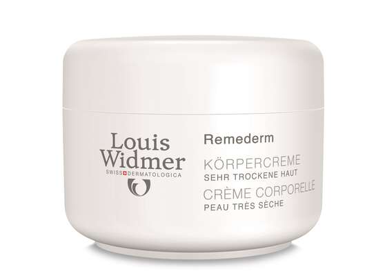 Sie sehen eine Packung Widmer Remederm Körpercreme, Produktbild: 01 Widmer Remederm Körpercreme, A-Nr.: 1586605 - 01