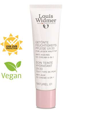 Sie sehen eine Packung Widmer Feuchtigkeitspflege UV20, Produktbild: 01 Widmer Feuchtigkeitspflege UV20, A-Nr.: 4183546 - 01