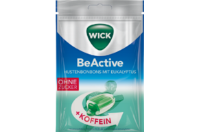 Sie sehen eine Packung WICK BeActive zfr 72g,Btl., Produktbild: 01 WICK BeActive zfr 72g,Btl., A-Nr.: 5202895 - 01