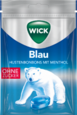 Sie sehen eine Packung WICK BLAU zfr. 72g, Btl., Produktbild: 01 WICK BLAU zfr. 72g, Btl., A-Nr.: 3833516 - 01