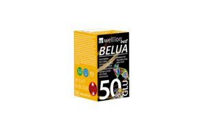 WELLVET815 WellionVet BELUA Blutzuckerteststreifen für Hunde, Katzen und Kühe, 50 Stück, A-Nr.: 4393249 - 01