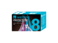 WELL128 Wellion PROTECT PRO Sicherheitspennadeln (Safety Pennadeln), 100 Stück, A-Nr.: 4441824 - 01