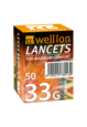 Wellion 33G Lanzetten, 50 Stk., A-Nr.: 3144716 - 01