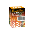 Wellion 33G Lanzetten, 50 Stk., A-Nr.: 3144716 - 01