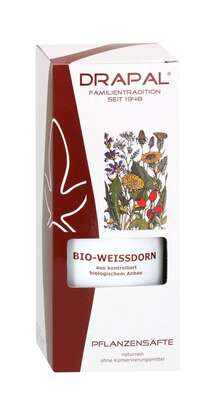 DRAPAL® Weißdorn bio Pflanzensaft, A-Nr.: 5008549 - 02