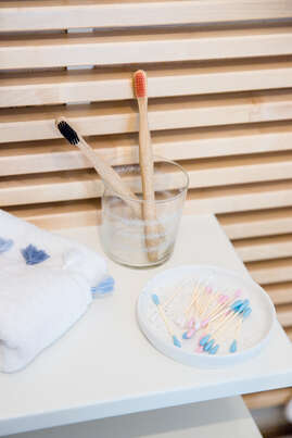 Nordics Bio Kosmetikstächen Bambus Weiß, A-Nr.: 5332161 - 03