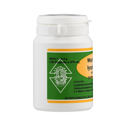 Sie sehen eine Packung Supplementa Wachteleier, lyophilisiert Kapseln, Produktbild: 03 Supplementa Wachteleier, lyophilisiert Kapseln, A-Nr.: 5396190 - 03