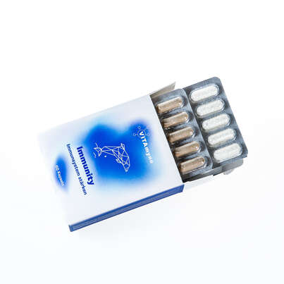 Sie sehen eine Packung VITAmyne Immunity / Immunsystem stärken, Produktbild: 03 VITAmyne Immunity / Immunsystem stärken, A-Nr.: 5779560 - 03
