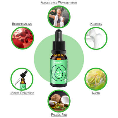 BjökoVit Vitamin K2 MK7 all-trans 100mcg Tropfen vegan, A-Nr.: 5174785 - 06