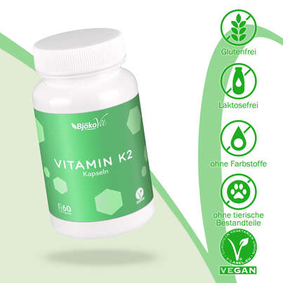 BjökoVit Vitamin K2 MK7 all-trans Kapseln vegan, A-Nr.: 5174727 - 05