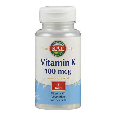 Supplementa Vitamin K1 100 mcg Tabletten, A-Nr.: 5597646 - 01