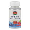 Supplementa Vitamin D-3 K-2 1000 i. E. / 45 mcg MK-7 ActivMelt Lutschtabletten, A-Nr.: 5598410 - 01