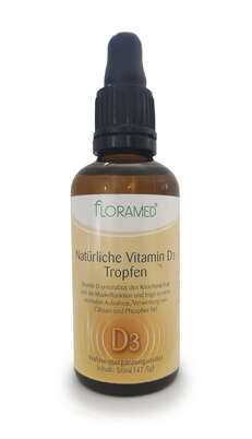 Floramed Vitamin D3 Tropfen natürlich, A-Nr.: 5106720 - 02