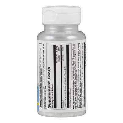 Sie sehen eine Packung Supplementa Vitamin D3 1000 i.E. ActivMelt Tabletten, Produktbild: 02 Supplementa Vitamin D3 1000 i.E. ActivMelt Tabletten, A-Nr.: 5597741 - 02