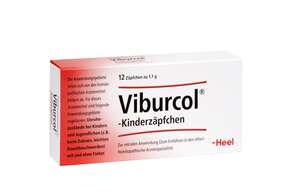 Sie sehen eine Packung Viburcol®-Kinderzäpfchen, Produktbild: 01 Viburcol®-Kinderzäpfchen, A-Nr.: 0150099 - 01
