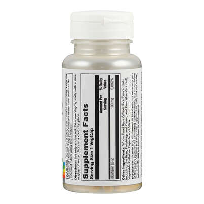 Supplementa Vitamin B2 100 mg Kapseln, A-Nr.: 5574792 - 02