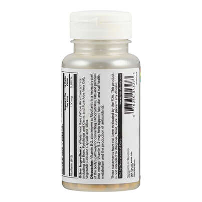 Supplementa Vitamin B2 100 mg Kapseln, A-Nr.: 5574792 - 03