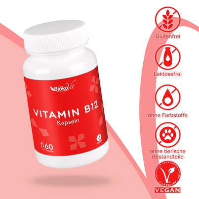 BjökoVit Vitamin B12 Kapseln 1000mcg vegan, A-Nr.: 5174704 - 05