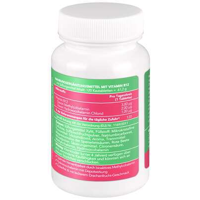 BjökoVit Vitamin B12 Kautabletten für Kinder vegan, A-Nr.: 5174756 - 02