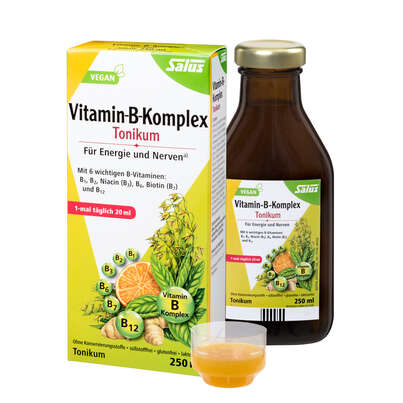 Sie sehen eine Packung Vitamin-B-Komplex Tonikum, Produktbild: 02 Vitamin-B-Komplex Tonikum, A-Nr.: 4441830 - 02