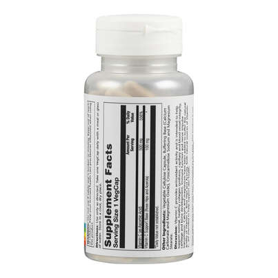 Sie sehen eine Packung Supplementa Vitamin C 500 mg mit Hagebutte & Acerola, gepuffert Kapseln, Produktbild: 02 Supplementa Vitamin C 500 mg mit Hagebutte & Acerola, gepuffert Kapseln, A-Nr.: 5574912 - 02