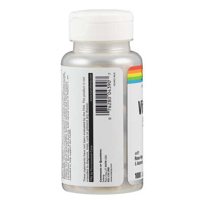 Sie sehen eine Packung Supplementa Vitamin C 500 mg mit Hagebutte & Acerola Kapseln, Produktbild: 03 Supplementa Vitamin C 500 mg mit Hagebutte & Acerola Kapseln, A-Nr.: 5574906 - 03