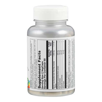 Sie sehen eine Packung Supplementa Vitamin C 500 mg Super Bio, verz. Abgabe Kapseln, Produktbild: 02 Supplementa Vitamin C 500 mg Super Bio, verz. Abgabe Kapseln, A-Nr.: 5597876 - 02