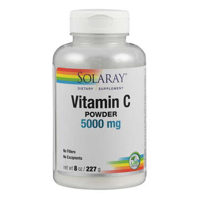 Sie sehen eine Packung Supplementa Vitamin C 5000 mg Pulver, Produktbild: 01 Supplementa Vitamin C 5000 mg Pulver, A-Nr.: 5574929 - 01