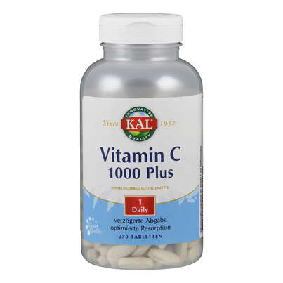 Sie sehen eine Packung Supplementa Vitamin C 1000 Plus Retardtabletten, Produktbild: 01 Supplementa Vitamin C 1000 Plus Retardtabletten, A-Nr.: 5396391 - 01