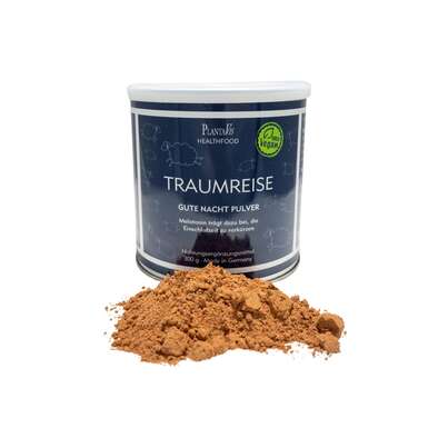 Sie sehen eine Packung TraumReise - Gute Nacht Pulver, Produktbild: 03 TraumReise - Gute Nacht Pulver, A-Nr.: 5779287 - 03