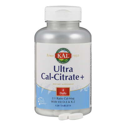 Sie sehen eine Packung Supplementa Ultra Cal-Citrate Plus Tabletten, Produktbild: 04 Supplementa Ultra Cal-Citrate Plus Tabletten, A-Nr.: 5597422 - 04