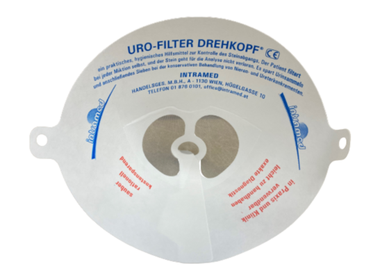 Sie sehen eine Packung Urofilter, Produktbild: 01 Urofilter, A-Nr.: 2014271 - 01